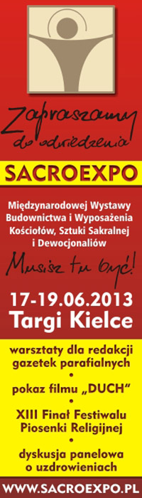 Warsztat dziennikarskie SacroExpo Kielce Warsztat dziennikarskie SacroExpo Kielce